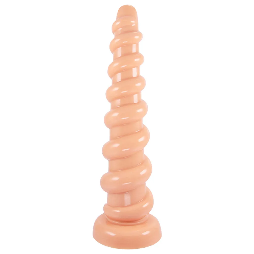 11 inch Large Anal Dildo Butt Plug - Graduated Beads Anal Plug Huge Dildos for Women