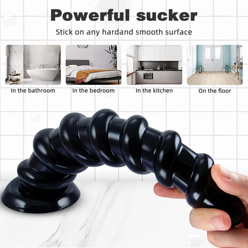 11 inch Large Anal Dildo Butt Plug - Graduated Beads Anal Plug Huge Dildos for Women