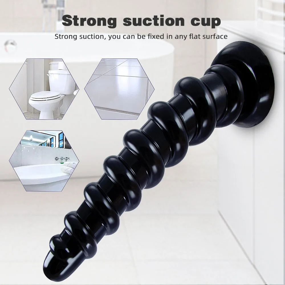 11 inch Large Anal Dildo Butt Plug - Graduated Beads Anal Plug Huge Dildos for Women