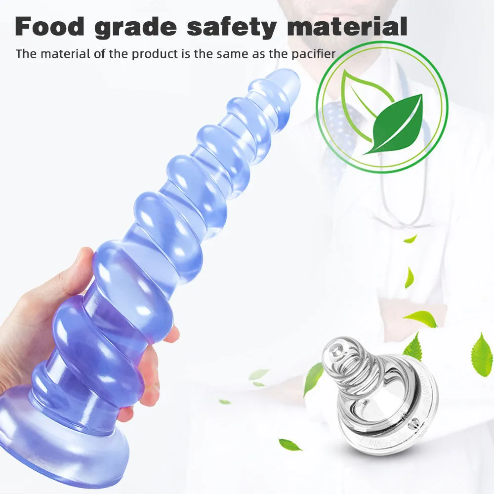 11 inch Large Anal Dildo Butt Plug - Graduated Beads Anal Plug Huge Dildos for Women
