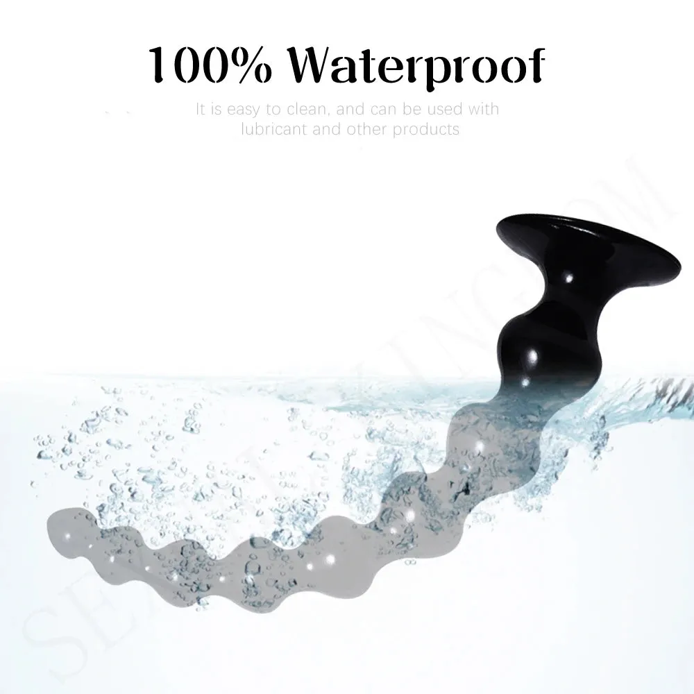 14 inch Long Anal Beads Butt Plug -Silicone Dildo Sex Toy for Men Women