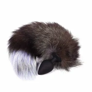 15 Black Fox Tail Silica Gel Plug