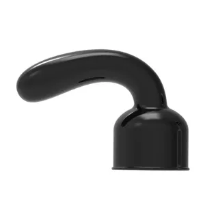4.5-inch Curved Black G-spot Pleaser Magic Wand Attachment