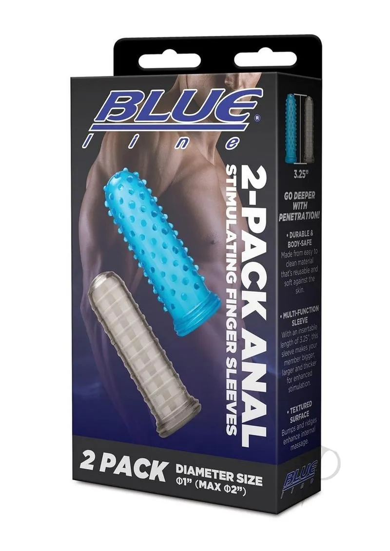 Anal Stim Finger Sleeves 2pk