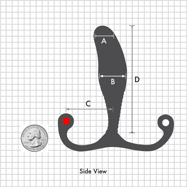 Aneros MGX Syn Trident Hands-Free Prostate Stimulator
