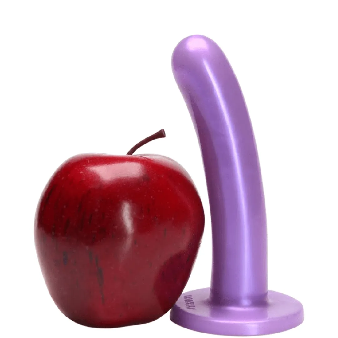 Bend Over Intermediate 2 Dildos   Vibrating Strap-on Harness - Purple