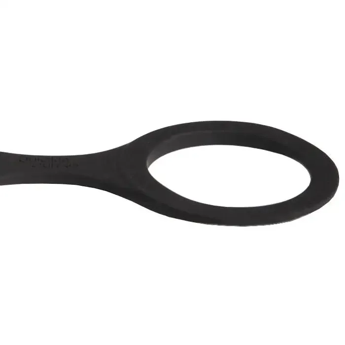 Black Medium Silicone Quickie Handcuffs