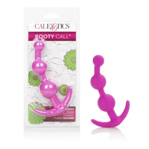 Booty Call Graduated Silicone Booty Beads - Pink