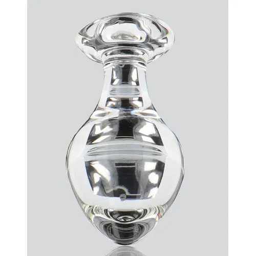 Brilliant Star Glass Butt Plug 9 X Ø 4 cm