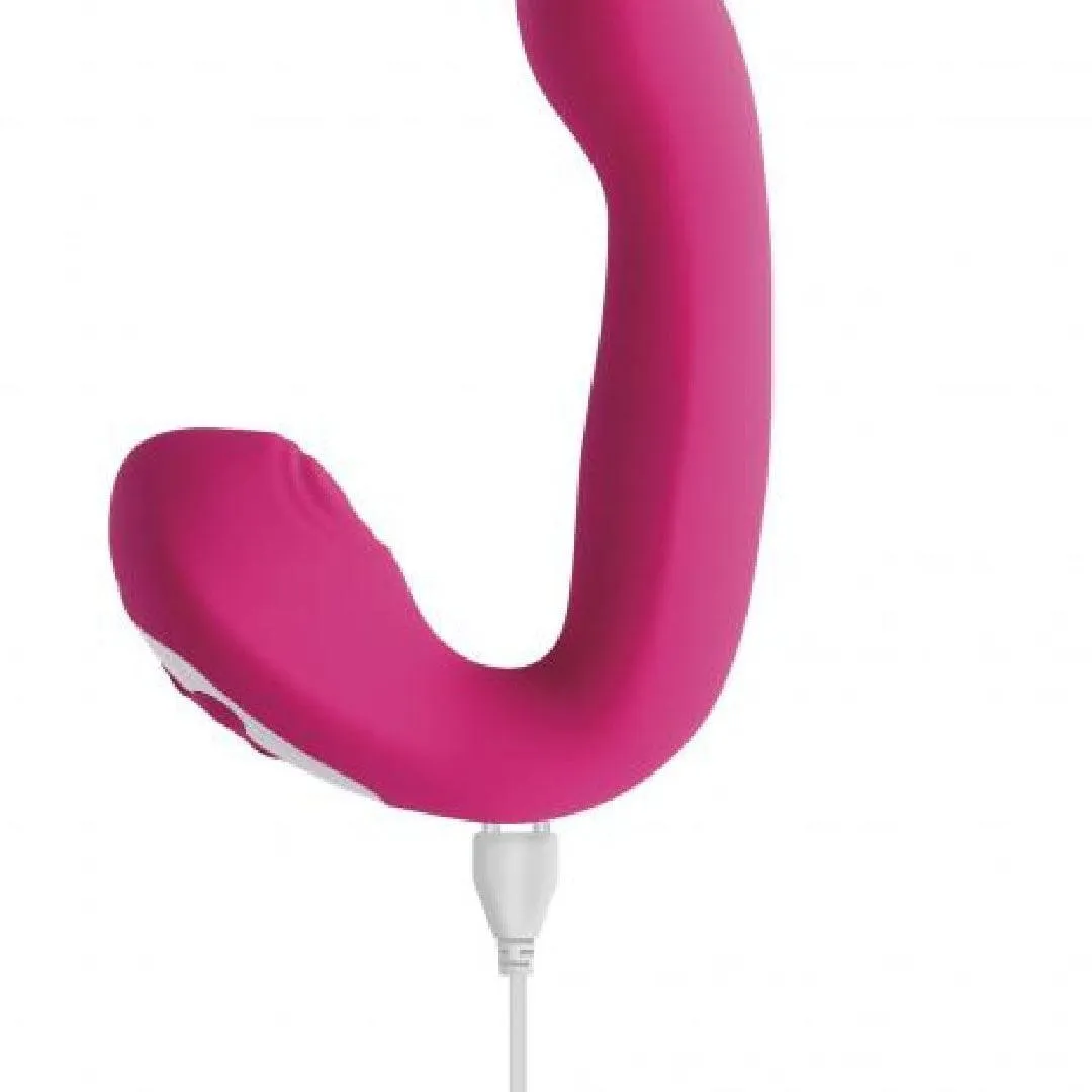 Buck Wild Gyrating Thumping Hands-Free Dual Stimulation Vibrator