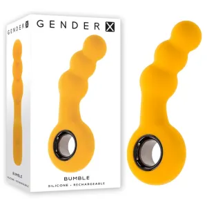 Bumble Vibrating Anal Beads by Gender X