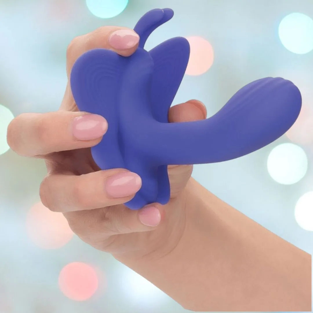 CalExotics Connect Venus Butterfly App Remote Control Dual Stimulator