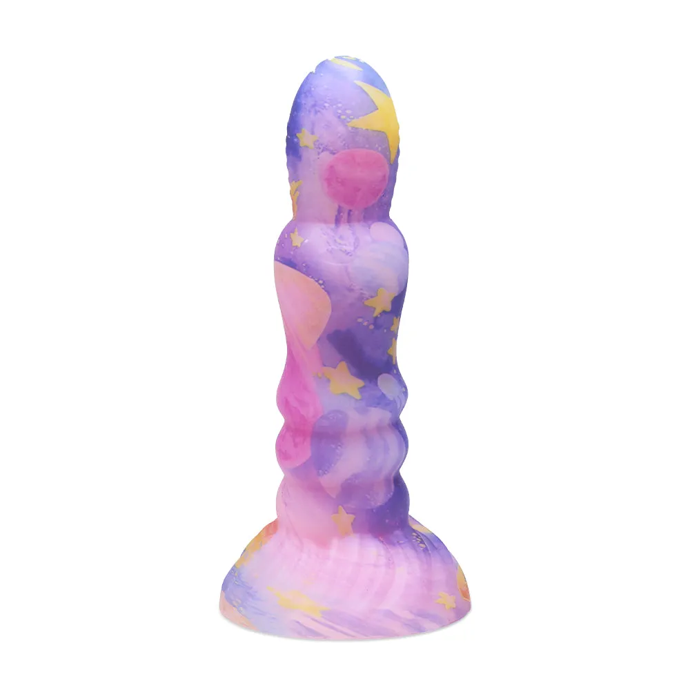 Colorful Pink Dildo Anal Sex Toy for Women - Silicone Realistic Dildos Buttplug Prostate Massager