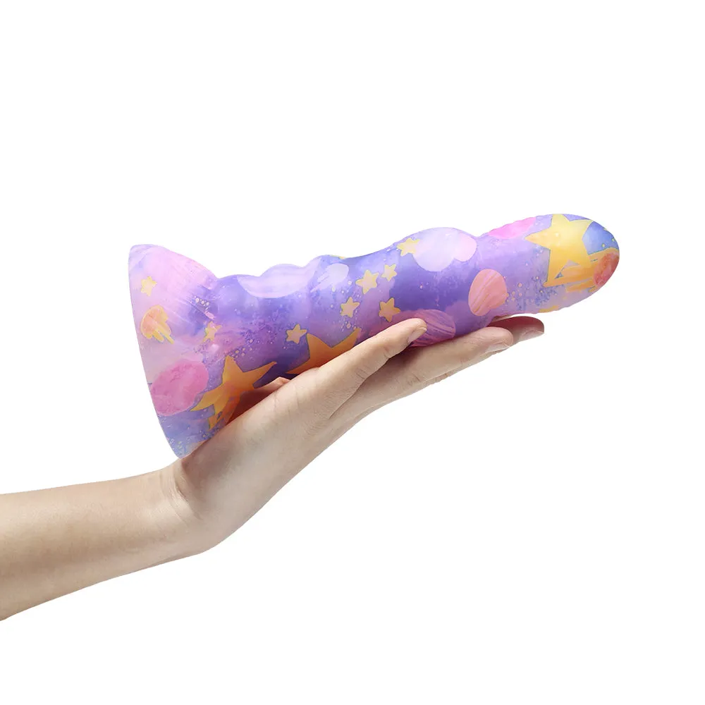 Colorful Pink Dildo Anal Sex Toy for Women - Silicone Realistic Dildos Buttplug Prostate Massager