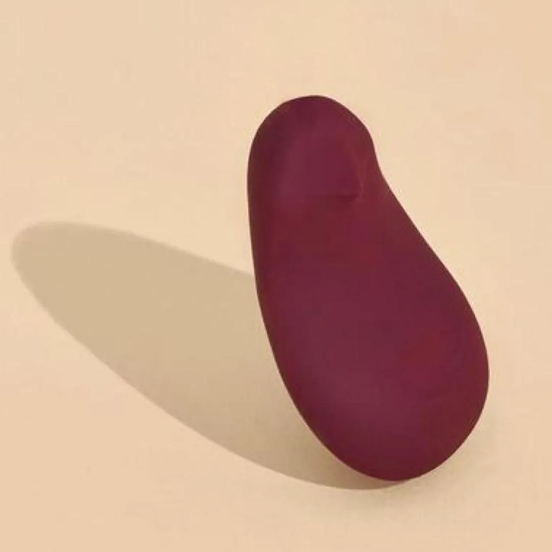 Dame Pom Flexible Palm Sized Vibrator - Plum