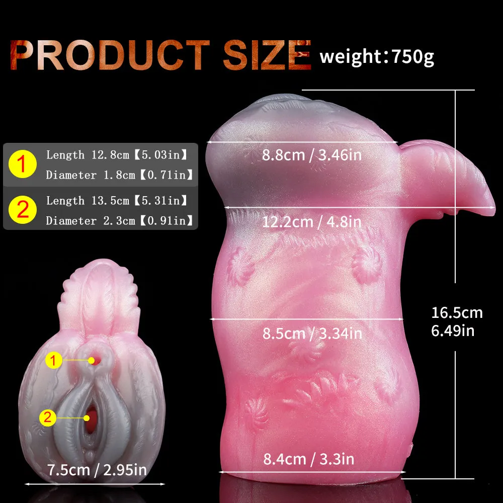 Deer Gril Animal Pocket Pussy Male Masturbator - Fantasy Penis Masturbation Cup Mens Sex Toys