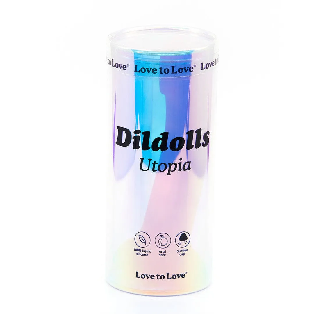 DilDolls Utopia Silicone Dildo with Suction Base