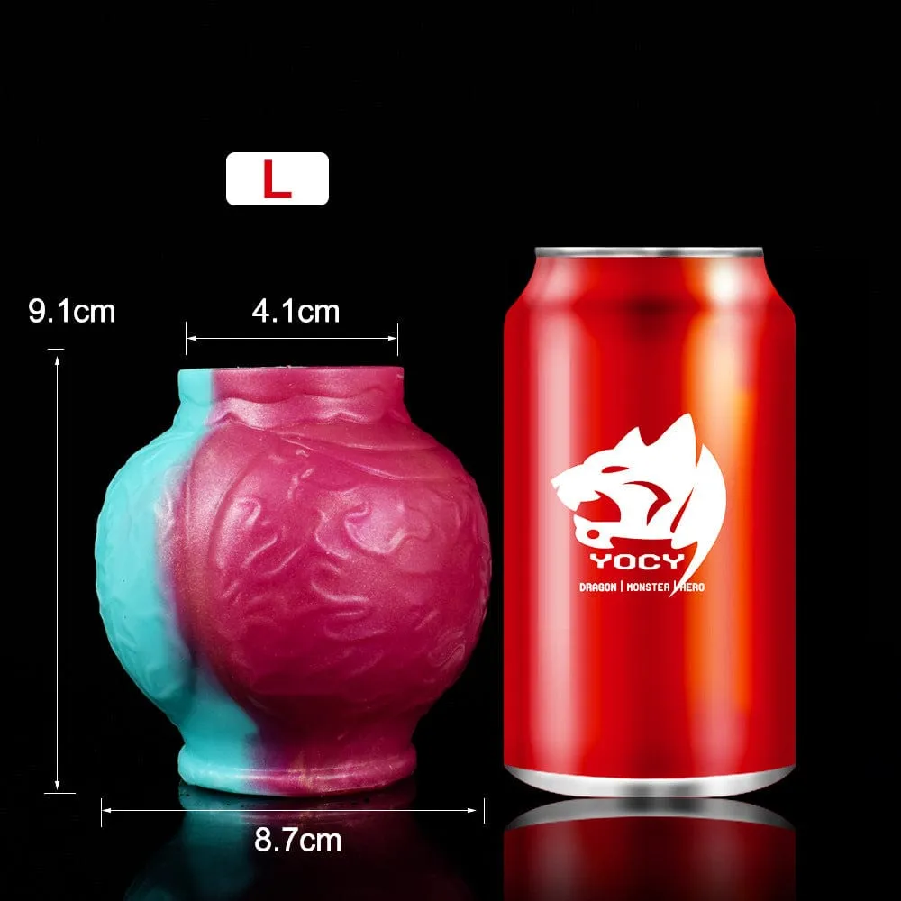 Dog Knot Cock Sleeve Penis Enlarger - Fantasy Monster Penis Charity Sex Toy for Men