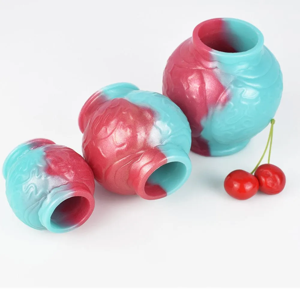 Dog Knot Cock Sleeve Penis Enlarger - Fantasy Monster Penis Charity Sex Toy for Men