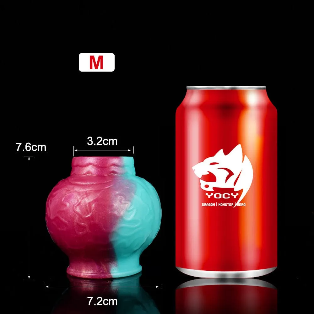 Dog Knot Cock Sleeve Penis Enlarger - Fantasy Monster Penis Charity Sex Toy for Men