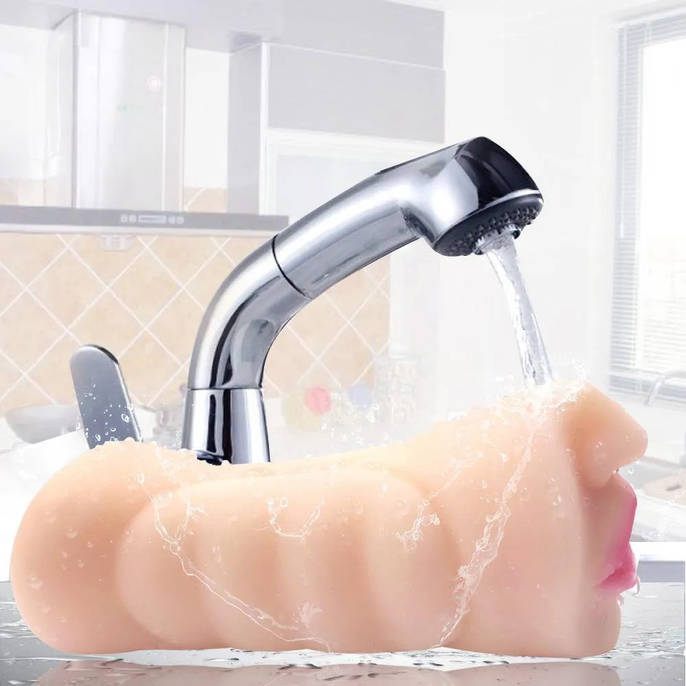 Double Functions Realistic Vagina and Mouth