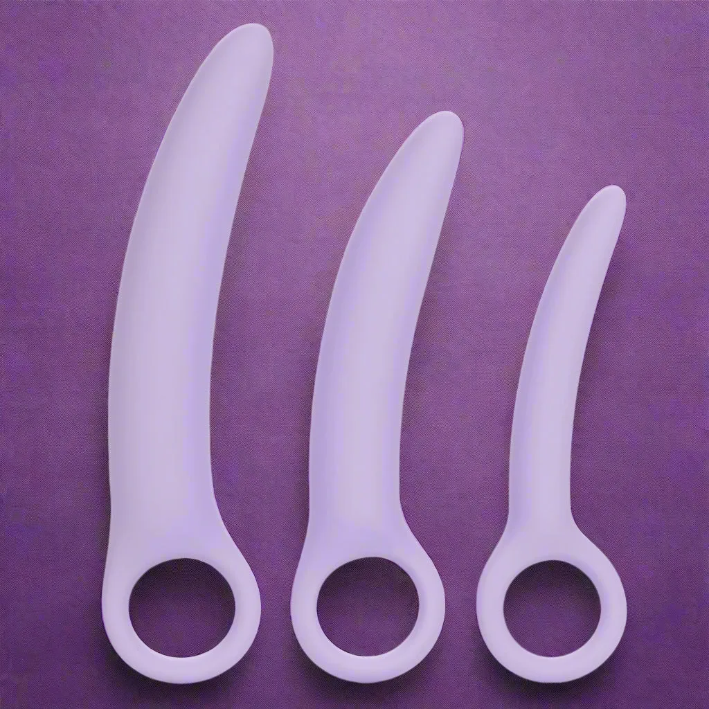 Dr. Berman® Alena Set of 3 Graduated Silicone Vaginal Dilators