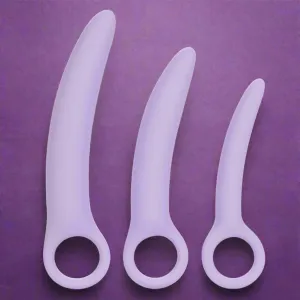 Dr. Berman® Alena Set of 3 Graduated Silicone Vaginal Dilators