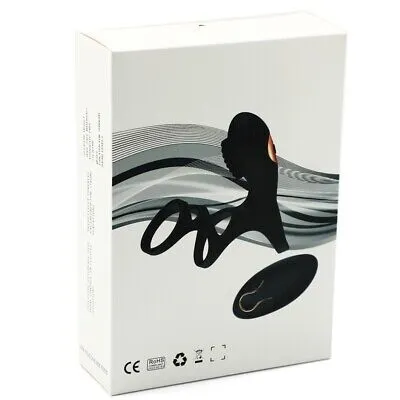 Dual Vibrating Cock Ring | Clitoral Stimulation | Penis Sleeve | Remote Control | USB