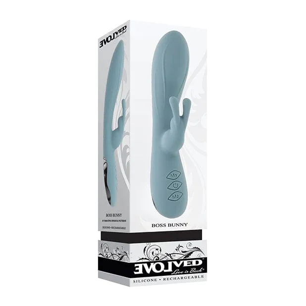 Evolved - Boss Bunny Rabbit Vibrator (Blue)