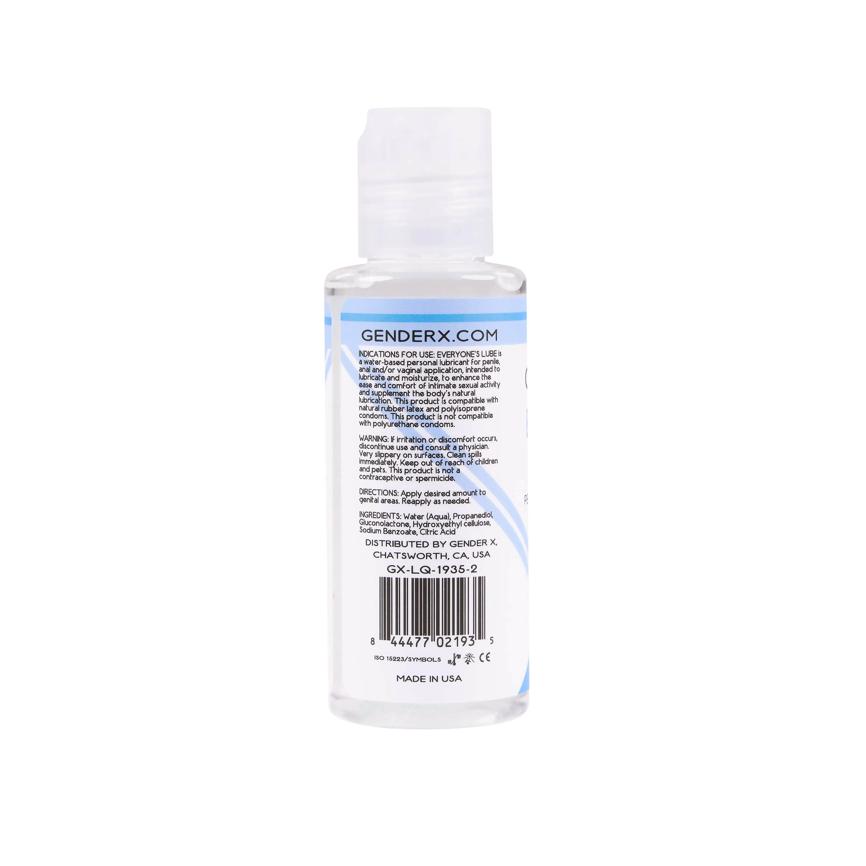 Evolved - Gender X Everyone's Lube Personal Lubricant