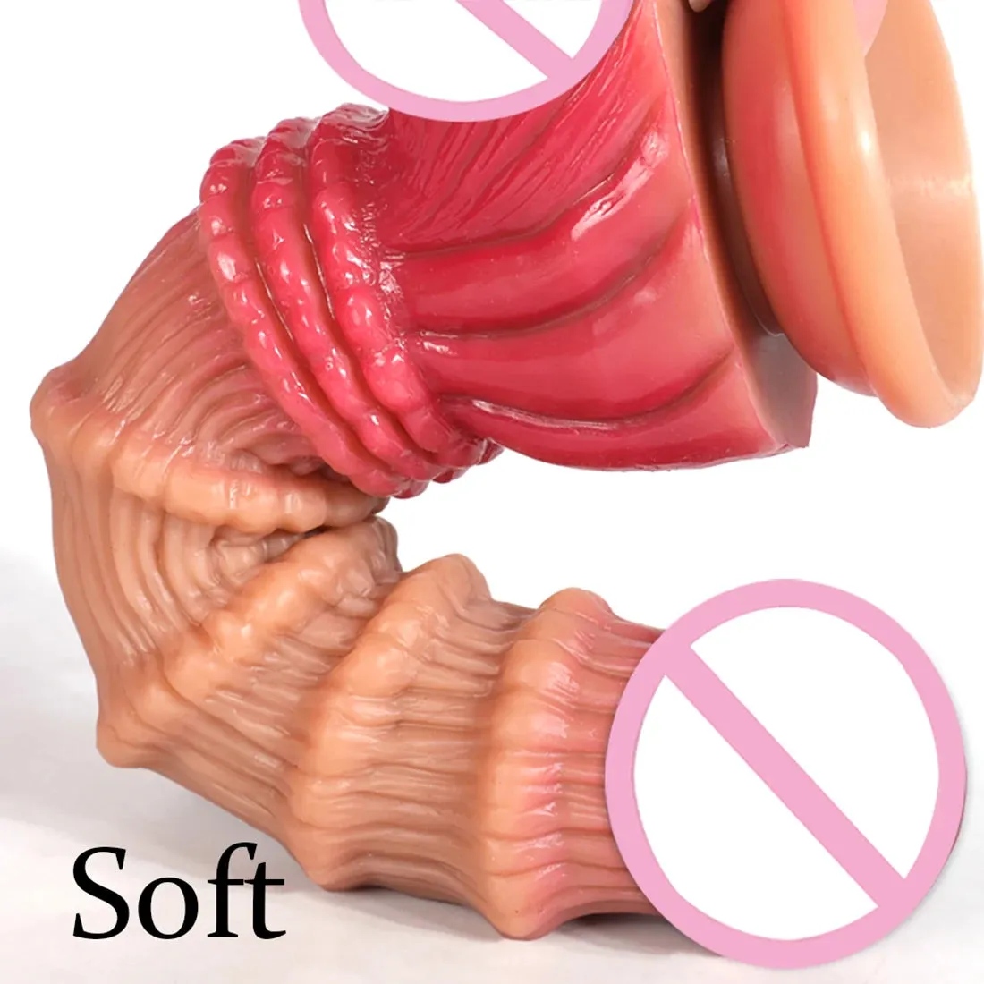 Exotic Anal Dildo Dilator Sex Toys - Big Threads Silicone Dildos Prostate Massage Milking