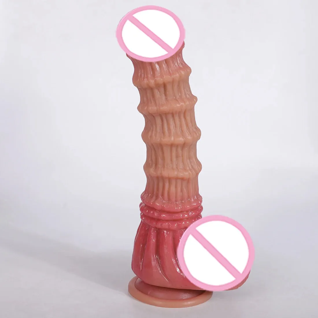 Exotic Anal Dildo Dilator Sex Toys - Big Threads Silicone Dildos Prostate Massage Milking