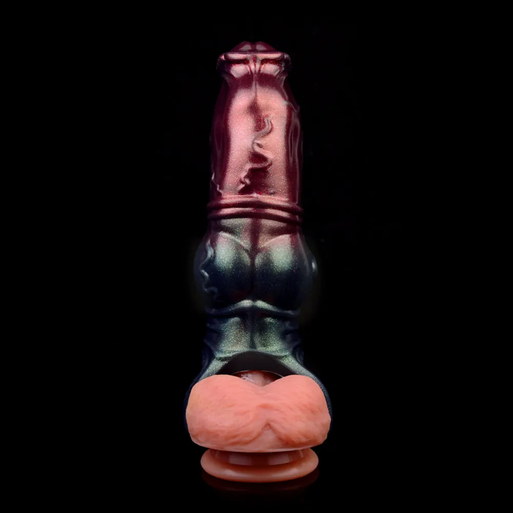 Fantasy Horsedildo Penis Sleeve - Cockring Delay Ejaculation Extender Sex Toys for Men