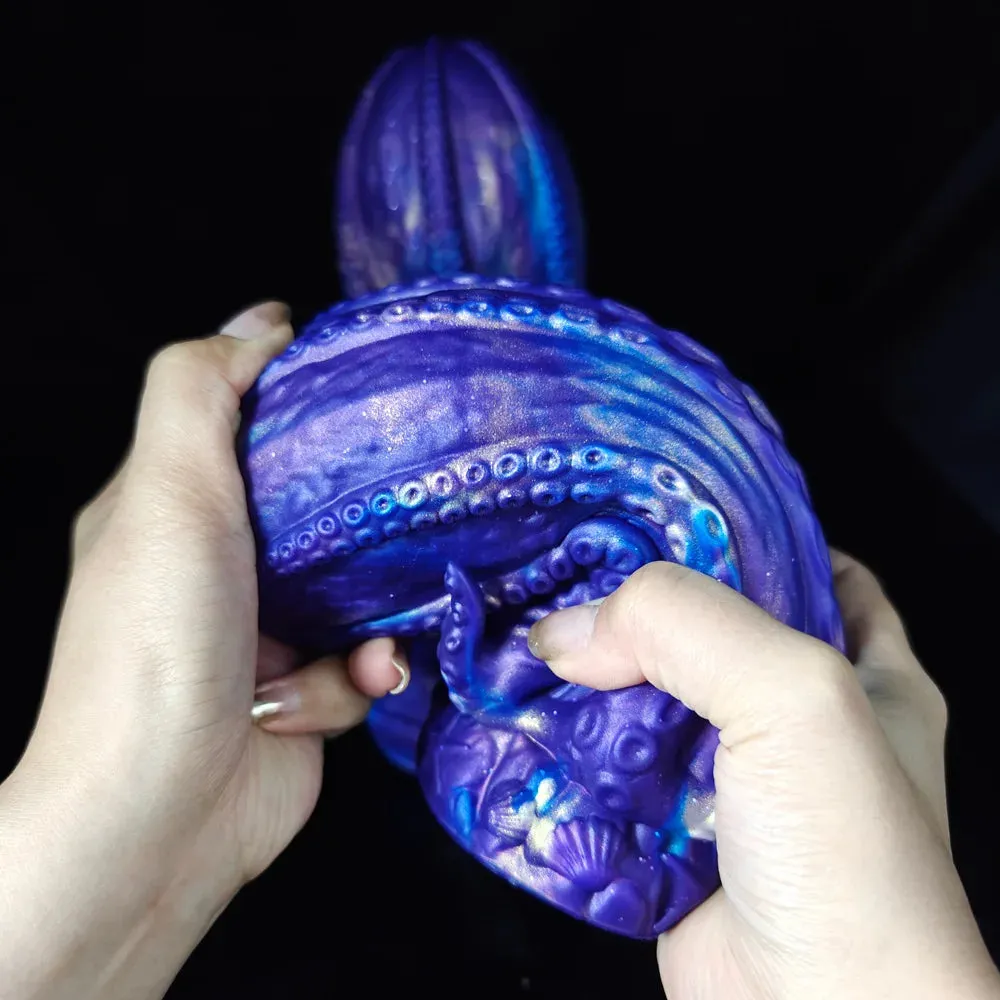 Fantasy Monster Dildo Butt Plug - Exotic Starry Silicone Anal Dildos Vaginal Prostate Massager