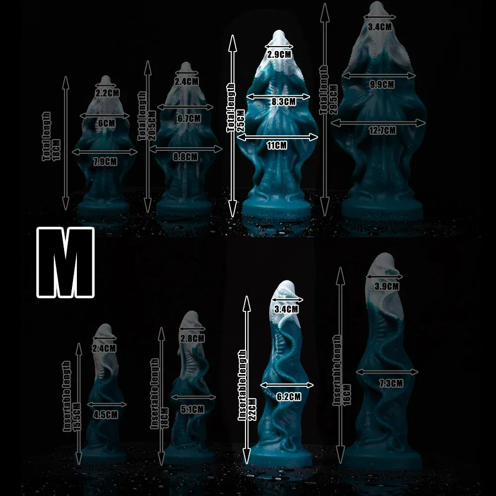 Fantasy Monsterdildo Butt Plug - Silicone Fantasy Animal Dildos Male Female Sex Toy