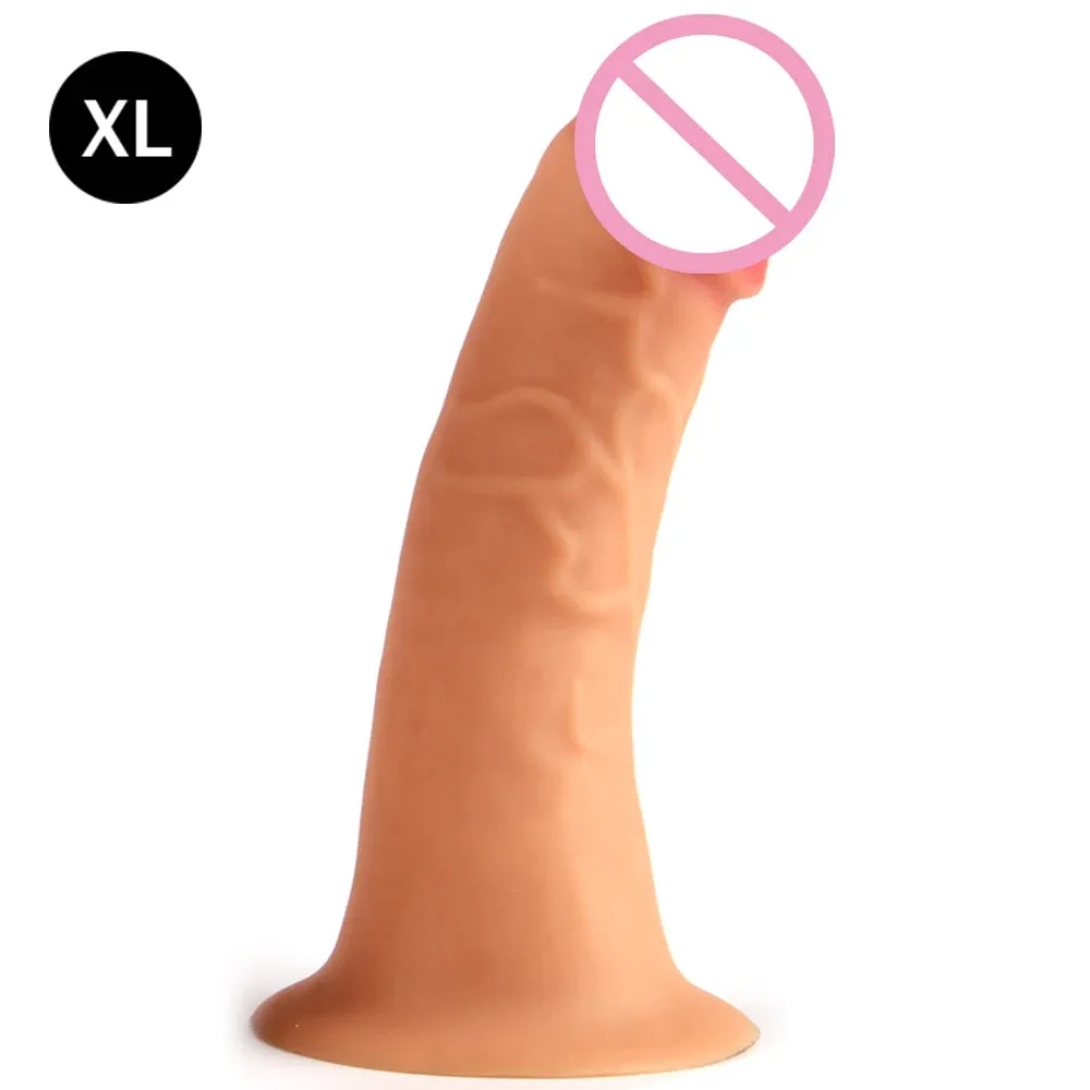 Finger Shape Anal Dildo - Soft Silicone Small Dildo Butt Plug
