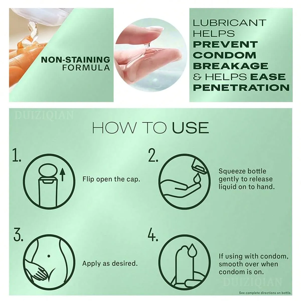 Fruits Lubriant Anal Lube - Foreplay Personal Lubricant for Oral Sex Dildo Pussy Play