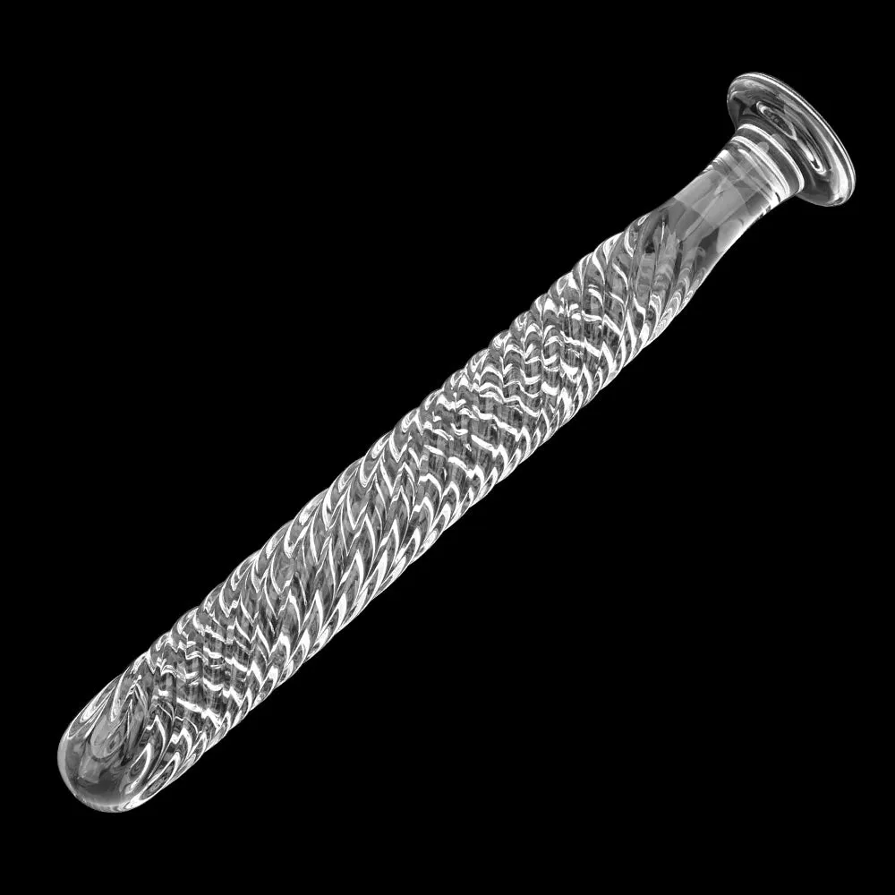 Glass Dildo Butt Plug - Crystal Anal Dildo Prostate Massager Sex Toys