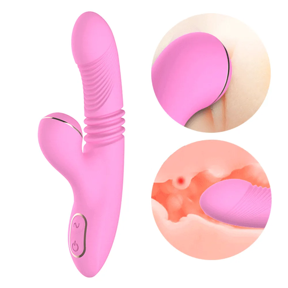 Horniest G-Spot & Clitoral Dildo Vibrator