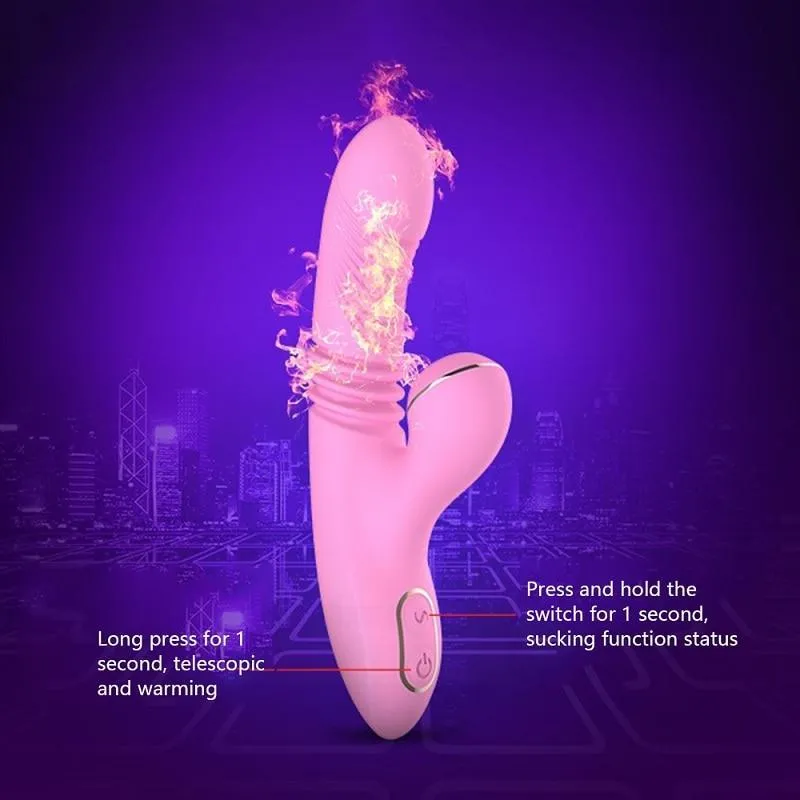 Horniest G-Spot & Clitoral Dildo Vibrator
