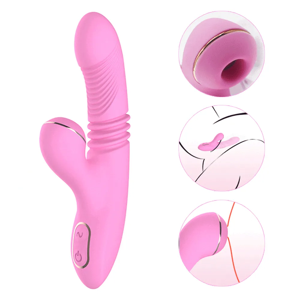Horniest G-Spot & Clitoral Dildo Vibrator