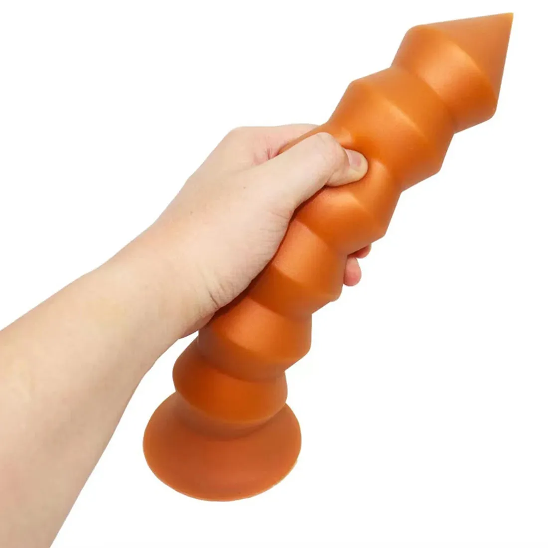 Huge Dildo Anal Plug - Big Thread Spire Shape Anal Dildos Butt Plug Sex Toys