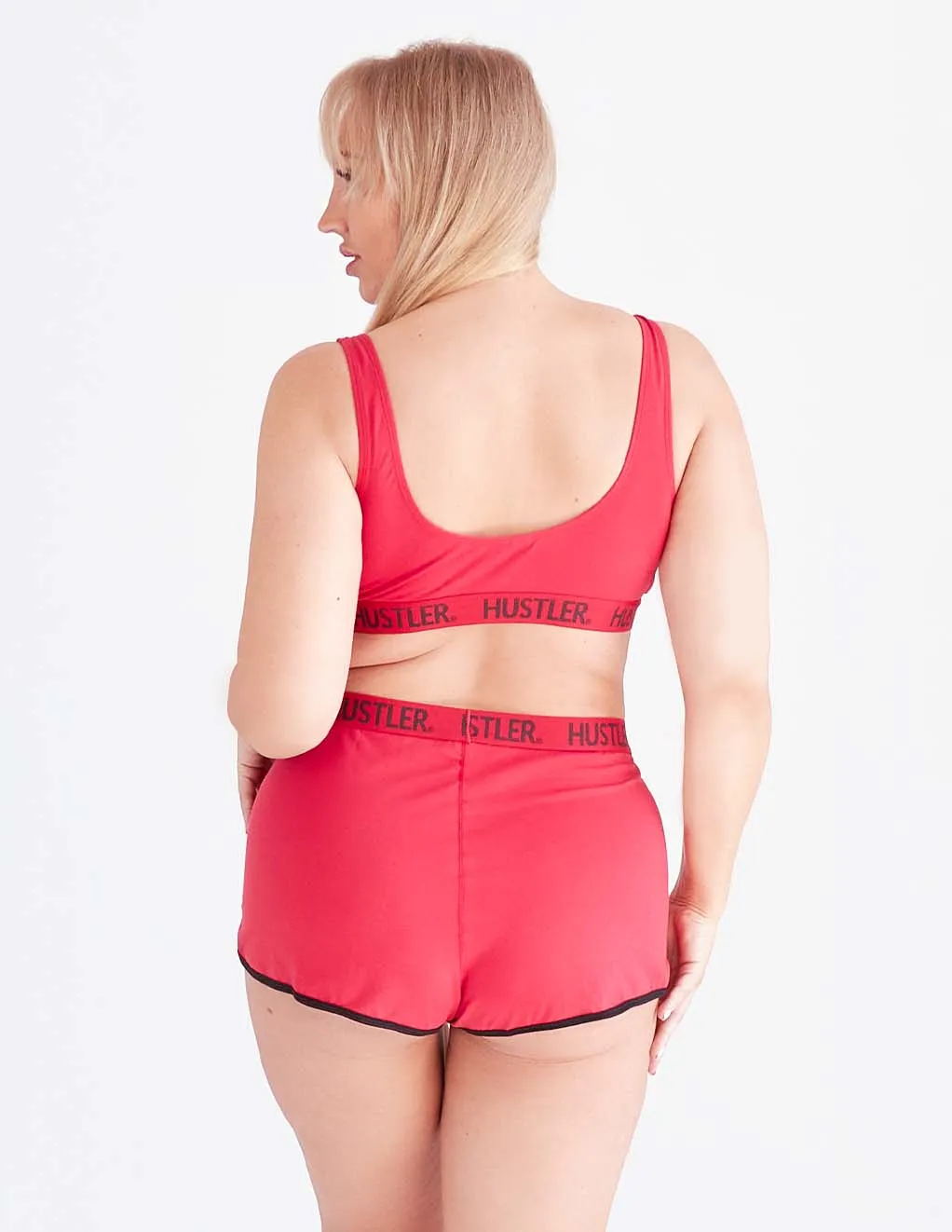 HUSTLER® Cutout Crop Top