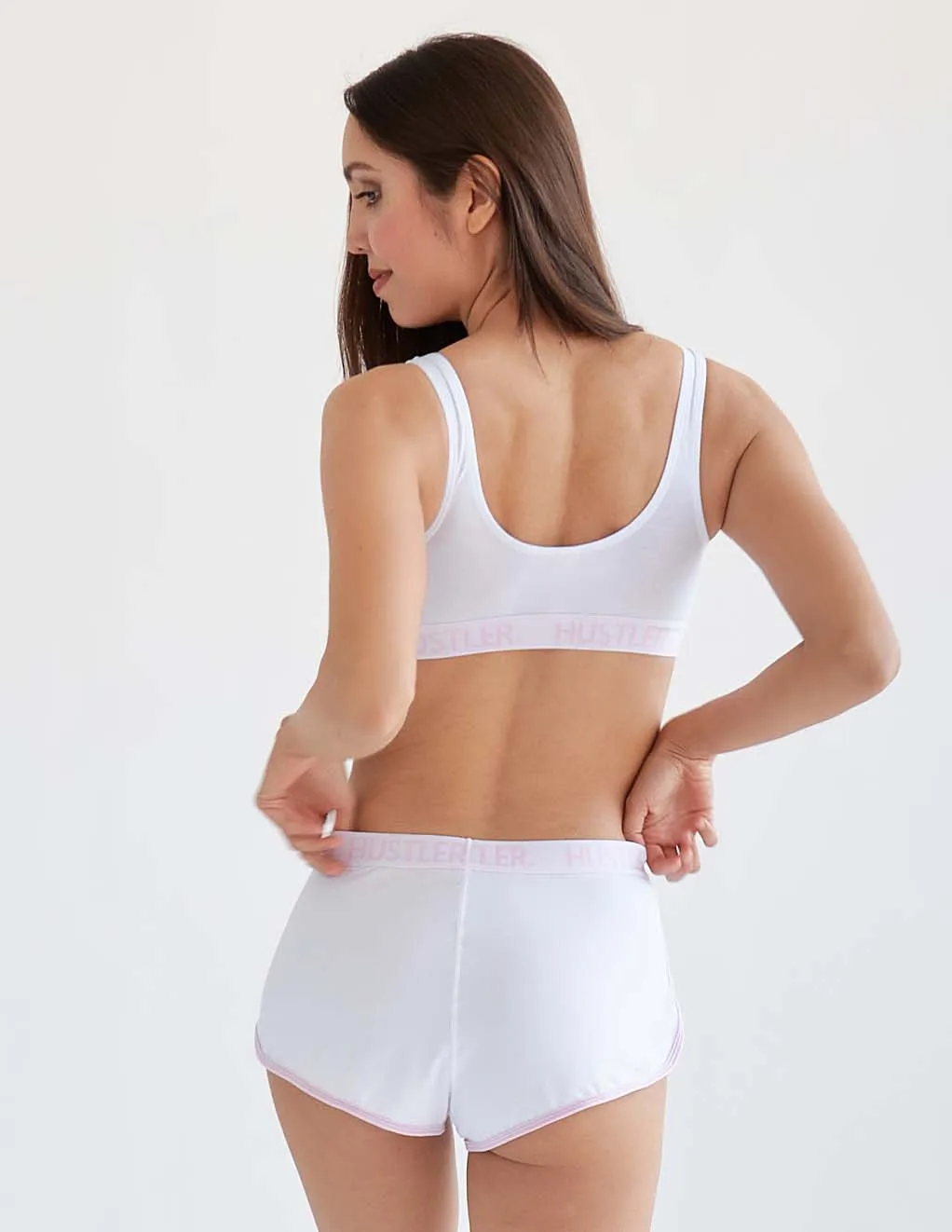 HUSTLER® Cutout Crop Top