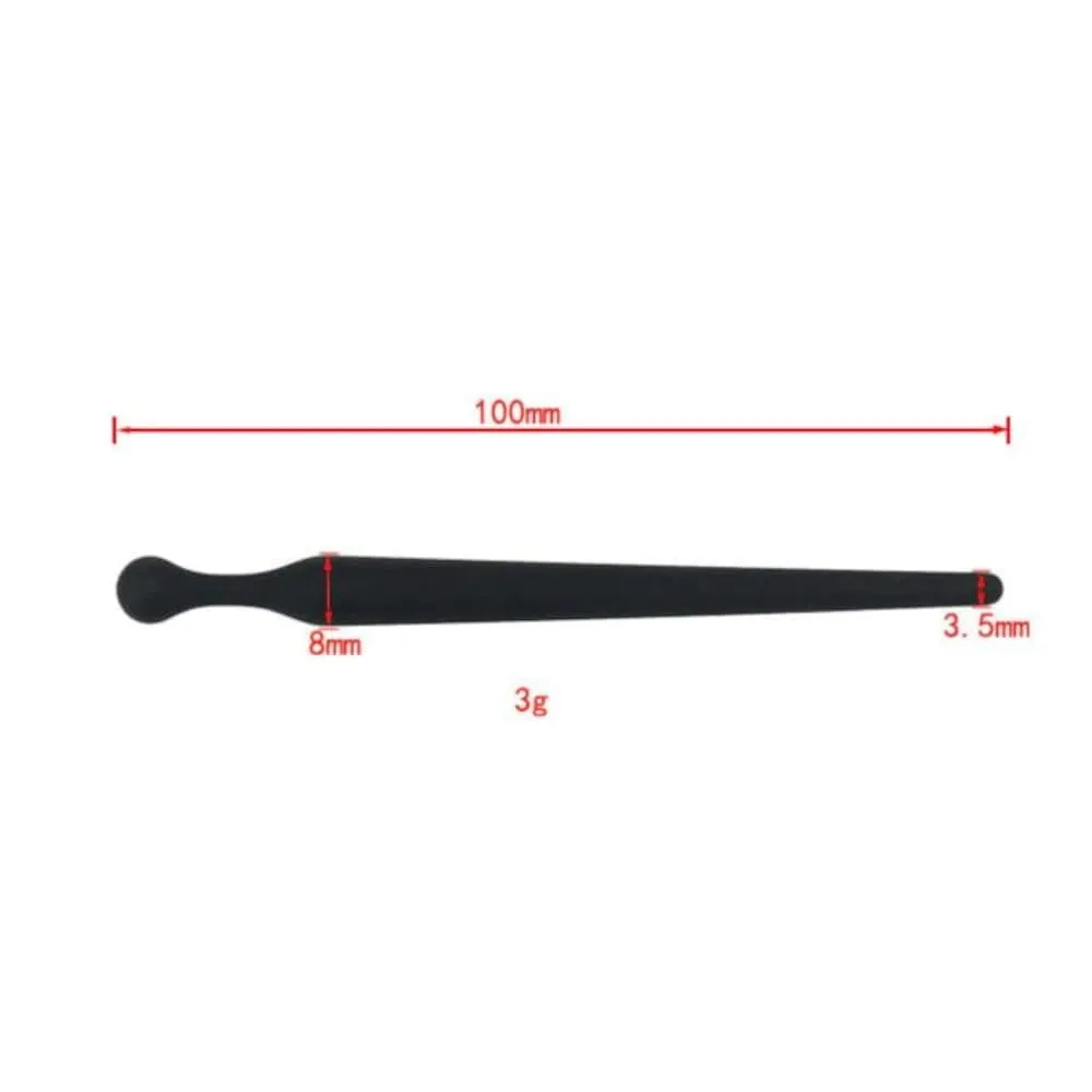 Intense Black Fix 4 Penis Plug
