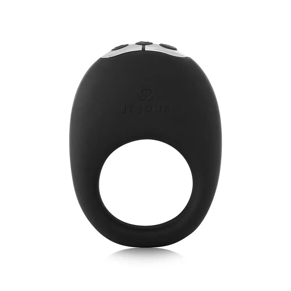 Je Joue Mio Silicone Black Rechargeable Cock Ring