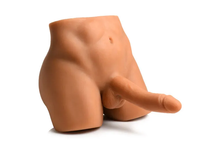 Jock Male Masturbator With Thrusting Dildo