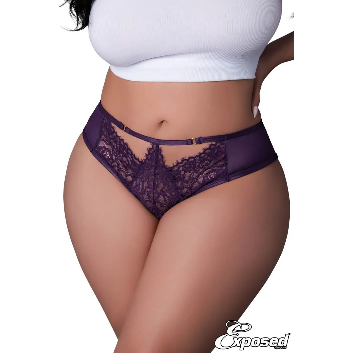 Lace Boyshorts by Magic Silk