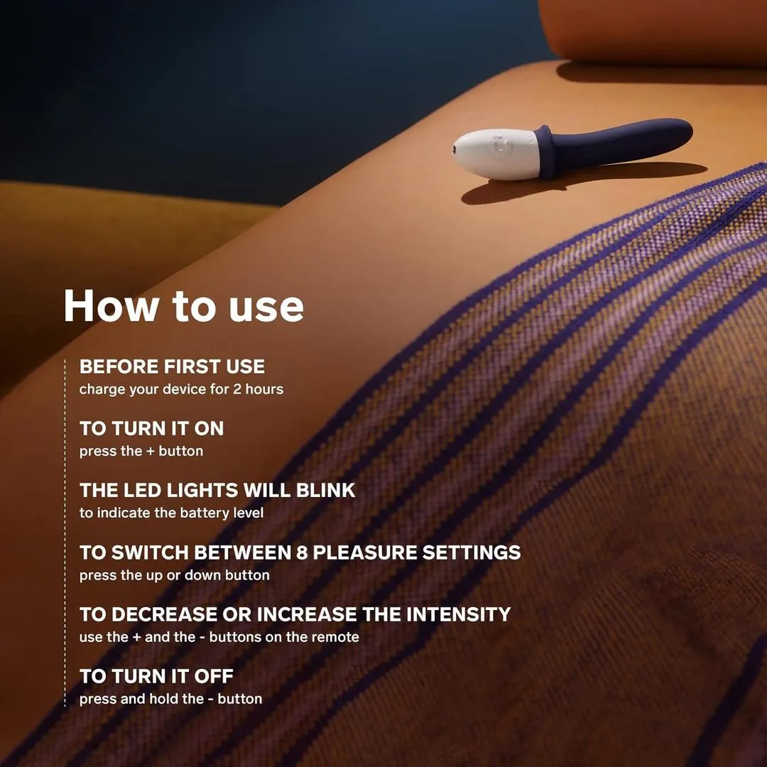 LELO Billy 2 Vibrating Prostate Massager - Deep Blue