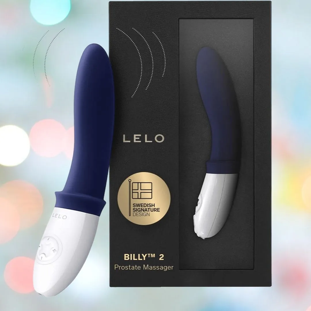 LELO Billy 2 Vibrating Prostate Massager - Deep Blue